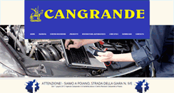 Desktop Screenshot of cangrandeauto.it